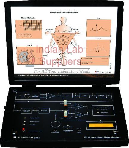 Heart Rate cum ECG Monitor Trainer